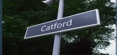 Railway station in Catford
