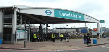 Railway station in Lewisham