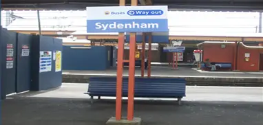 Railway station in Sydenham